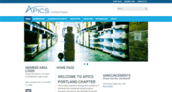 Desktop Screenshot of apics-pdx.org
